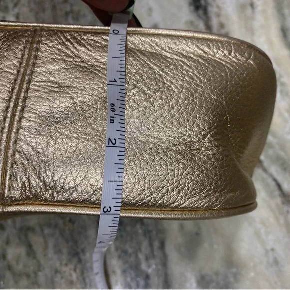 Michael Kors Metallic Gold Shoulder Bag - Picture 9 of 9